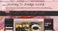 Desktop Screenshot of journeytojhadysworld.com